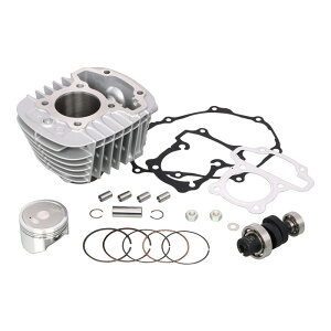 KITACO �L�^�R 124cc LIGHT�@�{�A�A�b�vKIT �V���o�[�V�����_�[ �X�[�p�[�J�u110�iJA59�j/ �N���X�J�u110�iJA60�j