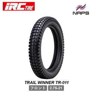 IRC �A�C�A�[���V�[ TRAIL WINNER TR-011 �t�����g�^�C���F2.75-21 4PR WT �g���C���E�B�i�[ TR-011