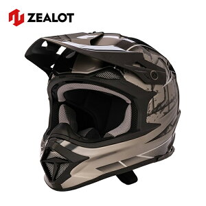 ZEALOT MadJumper2 CARBON HYBRID GRAPHIC GRAY METALLIC :W[bg }bhWp[2 J[{nCubh O[^bN wbg oCN I[goC pi Y fB[X j  