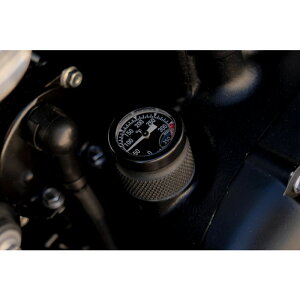 Motone Customs モートーンカスタムズ 油温計 オイルフィラーキャップ °F T100/T120 (16-) SpeedTwin900 (16-) Scrambler900 (17-)