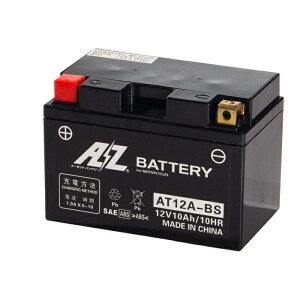 AZ Battery AZ �o�b�e���[ AT12A-BS �o�b�e���[�y�t����[�d�ς݁z