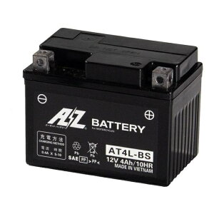 AZ Battery AZ �o�b�e���[ AT4L-BS �o�b�e���[�y�t����[�d�ς݁z