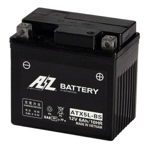 AZ Battery AZ �o�b�e���[ ATX5L-BS �o�b�e���[�y�t����[�d�ς݁z