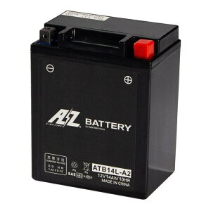 AZ Battery AZ �o�b�e���[ ATB14L-A2-SMF �o�b�e���[�y�t����[�d�ς݁z