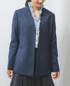 ★7/22〜新規限定15％OFFクーポン★【期間限定タイムセール70％OFF】《 ソフトリネンライク ツイル ロングジャケット 》【 ナラカミーチェ 公式】 レディース アウター ジャケット 麻調 ベルト取り外し可 ナラカミ 送料無料