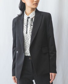 ★4/25限定！20%OFFクーポン配布中★【50%OFF】《 【セットアップスーツ対応】コットンストレッチジャケット 》【 ナラカミーチェ 公式】 レディース アウター ダブルブレスト 大きいサイズ ナラ カミーチェ ナラカミ NARACAMICIE アウトレット 送料無料