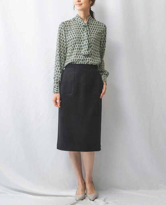 楽天市場】【50%OFF】《 チェーンプリントボウタイブラウス 》【 ナラ 