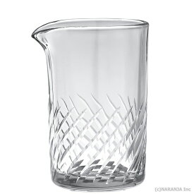 【ステアでマティーニに挑戦】青山硝子 ミキシンググラス スパイラル 450ml【頑丈なガラス製】