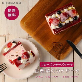 クリスマス アイスケーキ お歳暮 ギフト 洋菓子【奈良祥樂 フローズンチーズケーキ 古都華のカッサータ】スイーツ アイス アイスクリーム クリームチーズ 生クリーム 冷凍ケーキ 誕生日ケーキ 大人 おしゃれ 苺 プレゼント お取り寄せ 送料無料 冷菓 お礼 お返し 内祝 人気