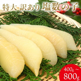 【送料無料】【北海道加工】特大塩数の子400g・1本物（1本40g前後up） 800g・1本物（1本40g前後）メール便限定商品 数の子 お正月 お節 特大 年末 ギフト