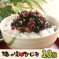【まとめ買い特価！】 十二堂えとや 梅の実ひじき 150g 10個セット 送料無料 ふりかけ 大宰府 梅 梅ひじ…