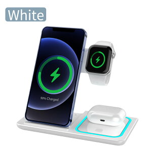 CX [d iPhone Airpods Pro Apple Watch Andriod 3in1 QI iPhone 16 15 14 13 12 CX`[W[ X}zX^h u} [d 3