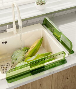水はね防止ボード 水はねガード シンクガード 伸縮式 キッチン用品 日用品 キッチン雑貨 油はね防止 水回り シンク 流し台 洗面所 おしゃれ