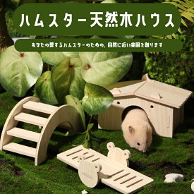 ハムスター 木製 小屋 おもちゃ スイング アーチ橋 金絲熊 チンチラ 巣箱 回し車 かじり木 自然 安全 無害 送料無料 ギフト プレゼント 爬虫類 小動物