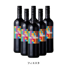 [6本まとめ買い] フィエスタ 2021年 アスル・イ・ガランサ スペイン 赤ワイン ミディアムボディ スペインワイン ナバーラ スペイン赤ワイン テンプラニーリョ 750ml