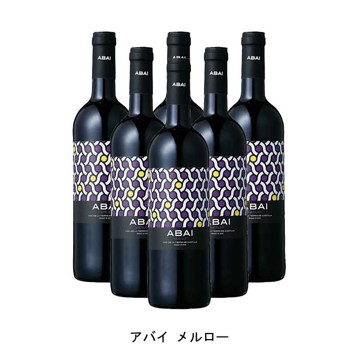 スペインワイン スペイン赤ワイン 6本まとめ買い アバイ メルロー 2018年 スペイン SALE ラ ミディアムボディ 750ml カスティーリャ 赤ワイン マンチャ ギフ_包装