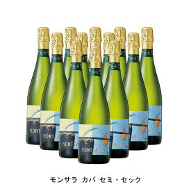 [12本まとめ買い] モンサラ カバ セミ・セック バルディネット スペイン 白ワイン やや甘口 スペインワイン カタルーニャ スペイン白ワイン マカベオ 750ml