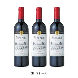 [3本まとめ買い] CH.マレール 2010年 A.O.C.メドック フランス 赤ワイン ミディアムボディ フランスワイン ボルドー フランス赤ワイン カベルネ ソーヴィニヨン 750ml