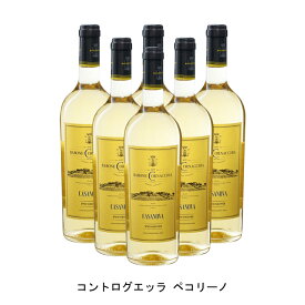 [6本まとめ買い] コントログエッラ ペコリーノ 2021年 バローネ コルナッキア イタリア 白ワイン 辛口 イタリアワイン アブルッツォ イタリア白ワイン ペコリーノ 750ml