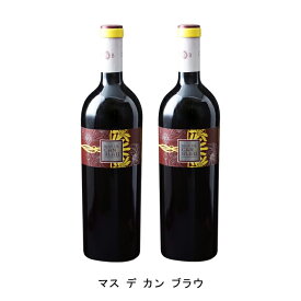 [2本まとめ買い] マス デ カン ブラウ 2011年 セラーズ カン ブラウ スペイン 赤ワイン フルボディ スペインワイン モンサン スペイン赤ワイン カリニェナ 750ml
