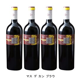 [4本まとめ買い] マス デ カン ブラウ 2011年 セラーズ カン ブラウ スペイン 赤ワイン フルボディ スペインワイン モンサン スペイン赤ワイン カリニェナ 750ml