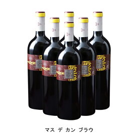 [6本まとめ買い] マス デ カン ブラウ 2011年 セラーズ カン ブラウ スペイン 赤ワイン フルボディ スペインワイン モンサン スペイン赤ワイン カリニェナ 750ml