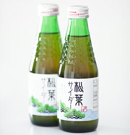 【ご当地　地サイダー！！】松葉サイダー（180mlx24本）【送料無料】