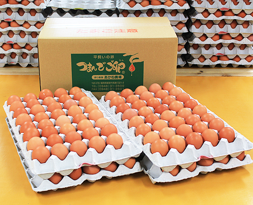 ディスカウント 一味違う平飼いの新鮮 濃厚なつまめる卵 採れたて新鮮農場直送 つまんでご卵 発売モデル ダンボールタイプ 大玉160個