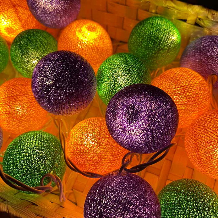 楽天市場】日本製コード コンセントタイプ LED ハロウィンカラー 