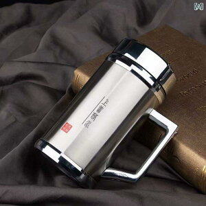 タンブラー 男女兼用 蓋付き ステンレス製 弾丸型 保温ボトル 水筒 マグカップ オフィス スポーツ アウトドア 通勤 通学 携帯 ポータブル シルバー ゴールド 木目調 おしゃれ