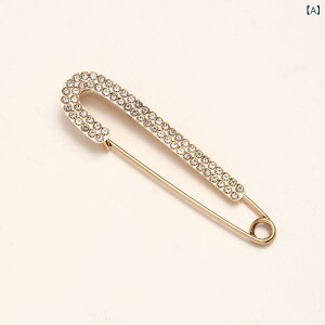 ブローチ レディース パール ジルコニア 胸元隠し カーディガン留め ウエスト調整 ピン 上品 エレガント 多機能 アクセサリー フォーマル 普段使い イミテーションパール U字型