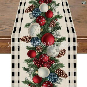 テーブルランナー クリスマス 家庭用 レストラン リビング 食卓 屋内外 ポリエステル製 アメリカンスタイル パーティー イベント デコレーション 装飾 おしゃれ