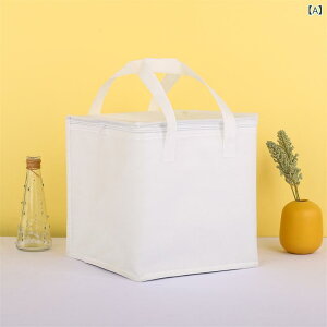 保温保冷バッグ ケーキ 生鮮食品 果物 弁当 ドリンク クーラー 手提げ ファスナー 不織布 アルミ 大容量 軽量 ピクニック ランチ レジャー アウトドア ショッピング