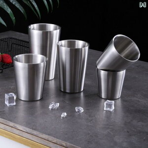 タンブラー 304ステンレス 二重構造 ダブルウォール 保冷 保温 ビール コーヒー 焼酎 ドリンク用 グラス ヘアライン加工 アウトドア キャンプ バー レストラン カフェ オフィス 普段使い モダ