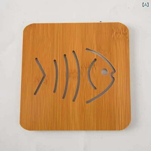 ランチョンマット 木製 透かし彫り 厚手 耐熱 滑り止め コースター 鍋敷き 食卓 おしゃれ ダイニング キッチン用 かわいい 動物 北欧風