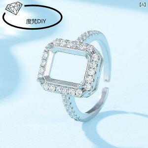 w fB[X v`iJ[  t[TCY I[vO DIY g O 8×10mm p ` WRjAp ߍ 925Vo[ dCbLH ؍t@bV i i