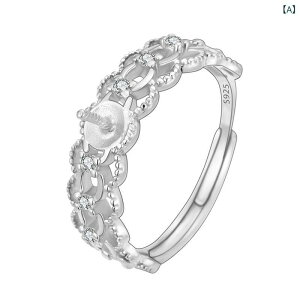 �w�� �����O ���f�B�[�X 925���␻ �p�[�������O�p DIY��g ���������[�X �􉽊w�͗l �I�[�v�������O �T�C�Y�����\ ���C�g���O�W���A���[ ������