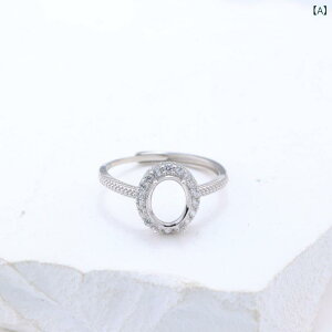 �w�� DIY ���� 925�V���o�[ �����O��g �J�{�V�����Η��� �I�[�v�������O �t���[�T�C�Y �V���v�� �f�U�C���� �v���`�i�J���[ �S�[���h�J���[ �d�C���b�L�d�グ �n���h���C�h�f��