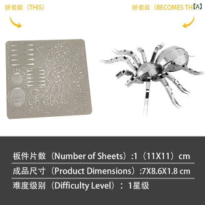 ���̃p�Y�� ���{�b�g���� �N�� ���J �t�����^�� �X�e�����X�� �g�ݗ��ăL�b�g �ڒ��ܕs�v DIY 3D �����͌^ �z�r�[ ��l���� �m��ߋ�