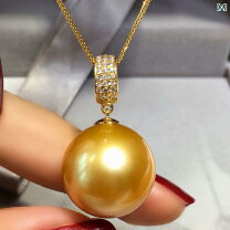 楽天市場】白蝶真珠 ネックレス 茶金の通販