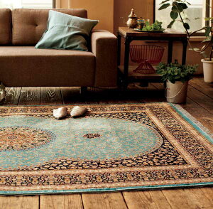 �y���������zLANO Belgium Brand Carpet�@�N���V�b�N�E�C���g���@Silky �V���L�[IRAN�@75*120�@�i���O�A�}�b�g�A�J�[�y�b�g�A���փ}�b�g�j