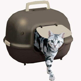 【ペット　猫　トイレ用品】脱臭ワイド猫トイレ　WNT-510