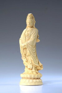 念珠観音菩薩像（TAN-183）（仏像　観世音菩薩　彫刻　インテリア）