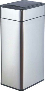 センサー式 スリムダストボックス 40リットル SDB-RO40 ステンレス製 フタ格納式(ゴミ箱 ダストボックス ゴミ箱 キッチン おしゃれ)
