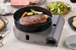 イワタニ スモークレス焼肉グリル やきまるスリム トングセット (日本製 焼肉 グリル 卓上 おしゃれ 家庭用 調理 おしゃれ パーティー)
