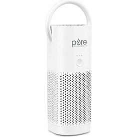 Pure Enrichment (ピュアエンリッチメント) PureZone ミニ ポータブル 空気清浄機 - True HEPAフィルターで空気清浄 アレルギー緩和/煙などの除去をサポート - 旅行/自宅/オフィスでの使用に最適 (ホワ