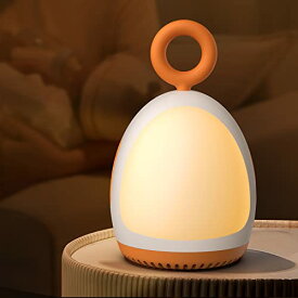 授乳ライト Dreamegg ホワイトノイズマシン 寝かしつけ 赤ちゃん - 無段階調光 8種の癒し音 タイマー付き バッテリー内蔵 USB 充電式 コードレス オルゴール ナイトライト ベッドサイドランプ 間接照明 出産お祝い プレゼン