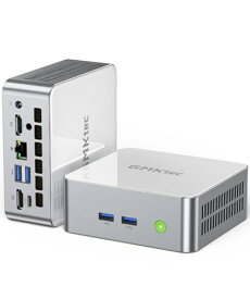 GMKtec Nucbox M3 Windoms 11 Pro ミニPC インテル Core i5 12450H Mini PC, 16GB(8GB*2) DDR4,512GB PCIe3.0 SSD,2.5G LAN,WIFI6,BT5