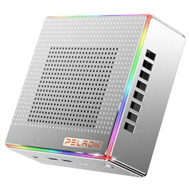 PELADN HA-4 ミニ PC AMD Ryzen7 7735HS 小型ゲーミングPC Radeon 680M グラフィックス DDR5-4800 32GB 512GB PCIe4.0 SSD トリプル 4K@60Hz 出力 2.5G
