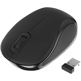 SABRENT 無線マウス usbアダプタ付き 2.4GHz (ナノレシーバー)、キーボード、ノートパソコン、MACとPCに対応、ミニトラベルサイズ (MS-WSML)